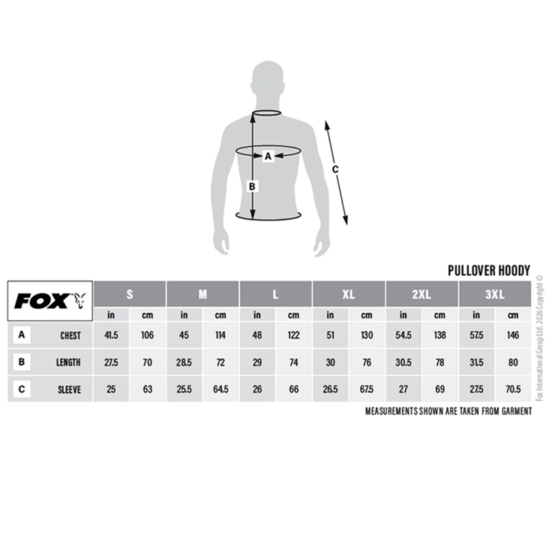 Fox Classic Hoody Black/Orange